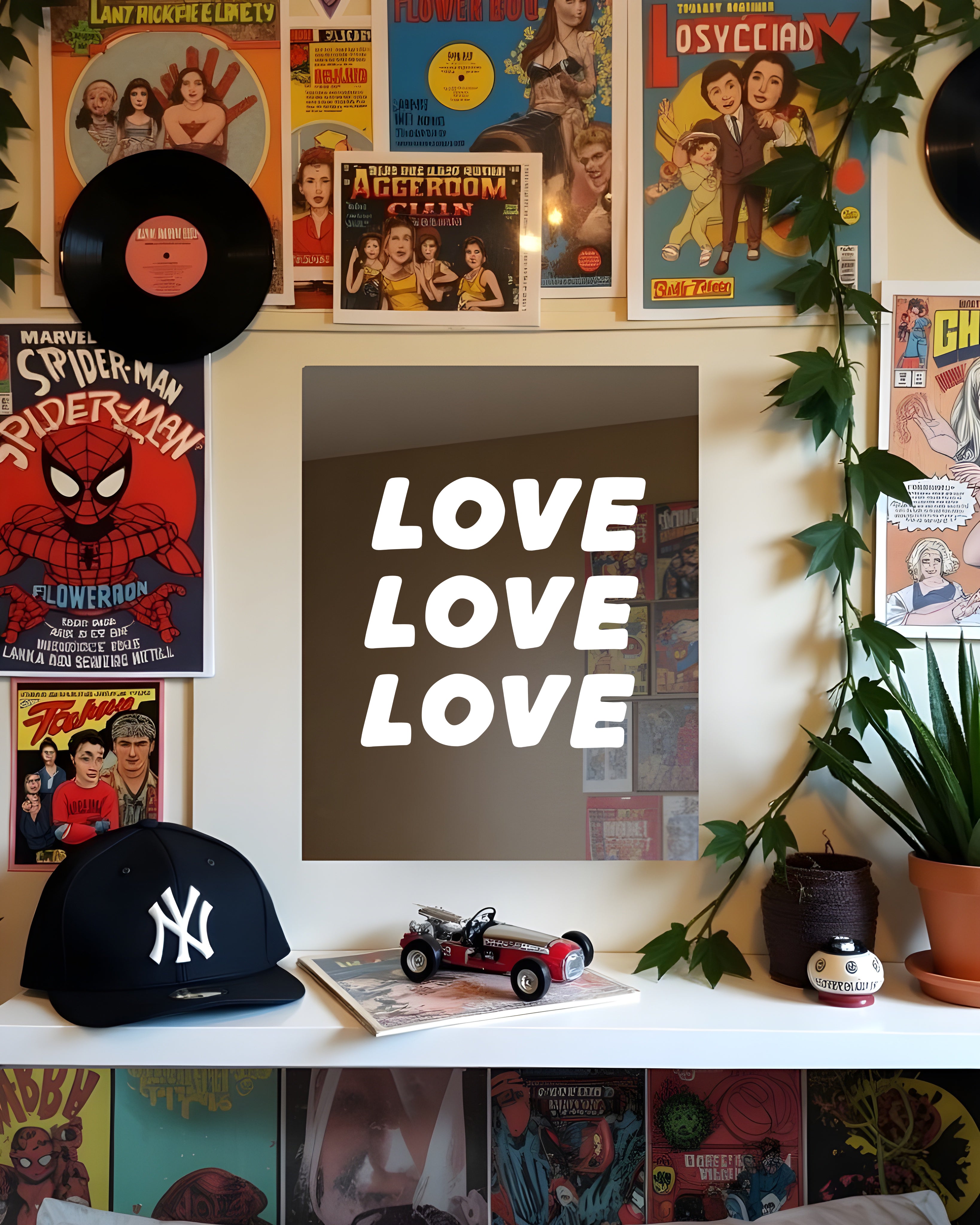LOVE | MIRROR POSTERS