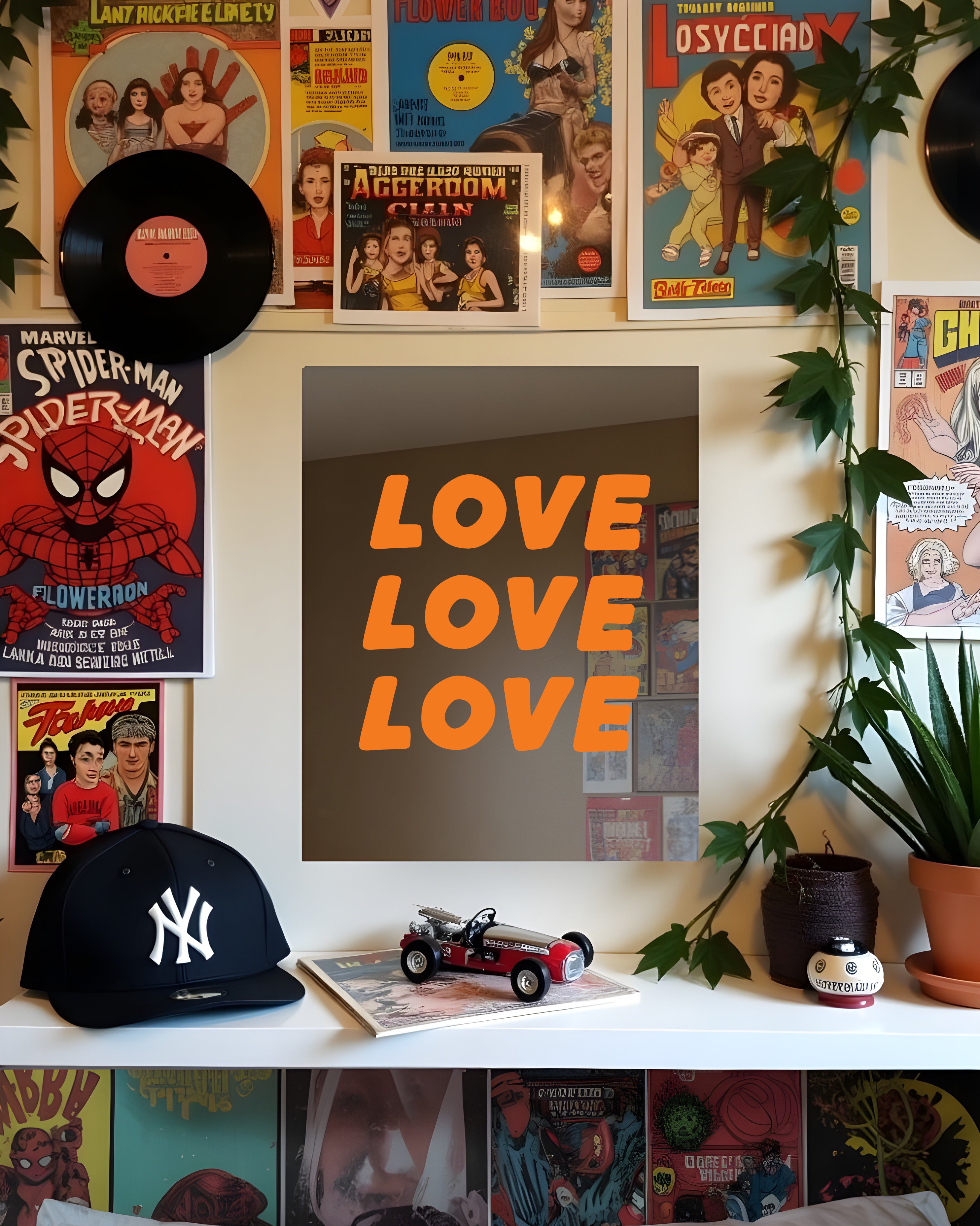 LOVE | MIRROR POSTERS