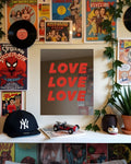 LOVE | MIRROR POSTERS
